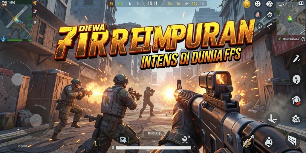 Gameplay seru dan realistis di dalam 7DEWA.