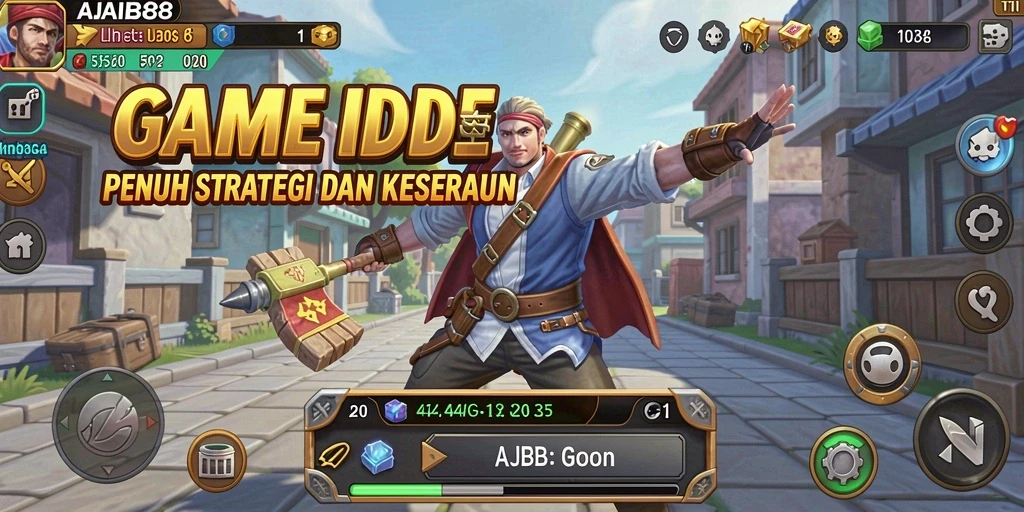 Screenshot utama AJAIB88 menampilkan gameplay Idle yang menarik dan interaktif.