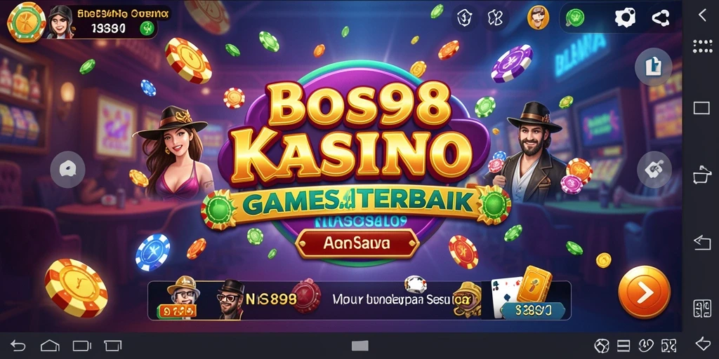 Tampak seru saat bermain game Kasino di BOS898.