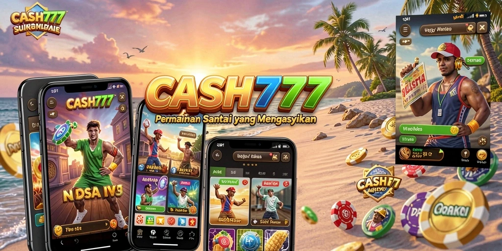 Tangkapan layar dari gameplay CASH777 yang menyenangkan.