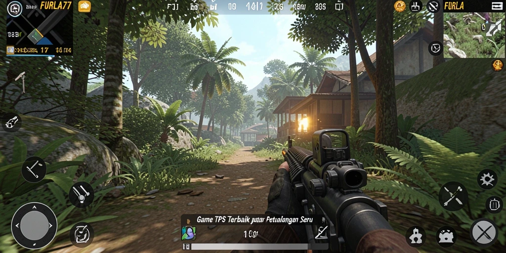 Tampilan gameplay seru di FURLA77 dengan aksi yang mendebarkan.