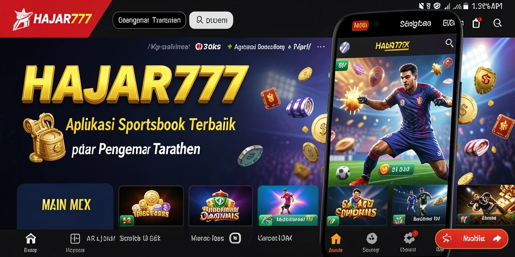 Tampilan gameplay yang penuh aksi dan fitur taruhan menarik di HAJAR777.