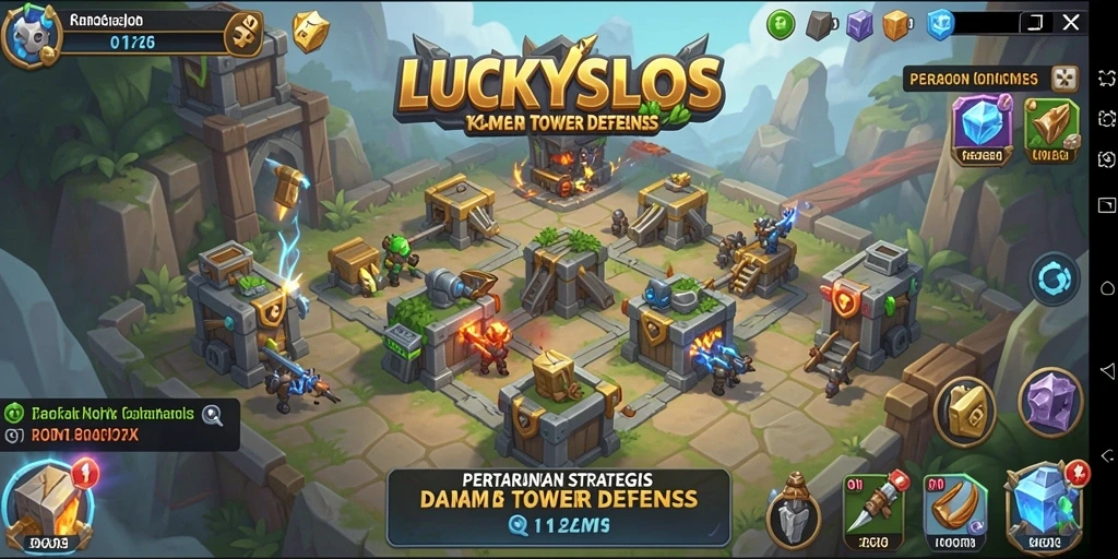 Pengalaman bermain yang menarik dengan strategi Tower Defense.