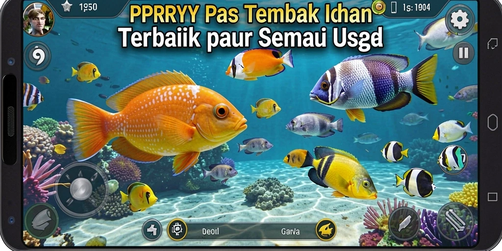 Tampilan menarik dari gameplay Tembak Ikan PPRRYY.