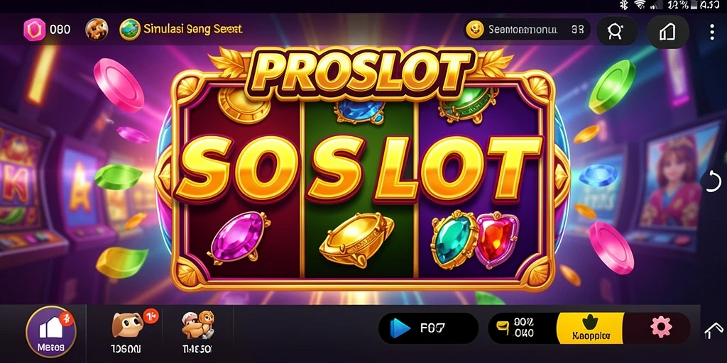 Tampilan menarik gameplay PROSLOT dengan mesin slot yang beragam.
