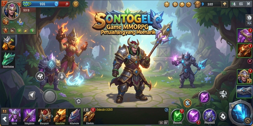 Tangkapan layar menarik dari gameplay <strong>SONTOGEL</strong> yang menunjukkan petualangan di dunia luas.