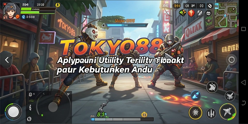 Tampilan antarmuka utama TOKYO88 yang intuitif dan mudah digunakan.
