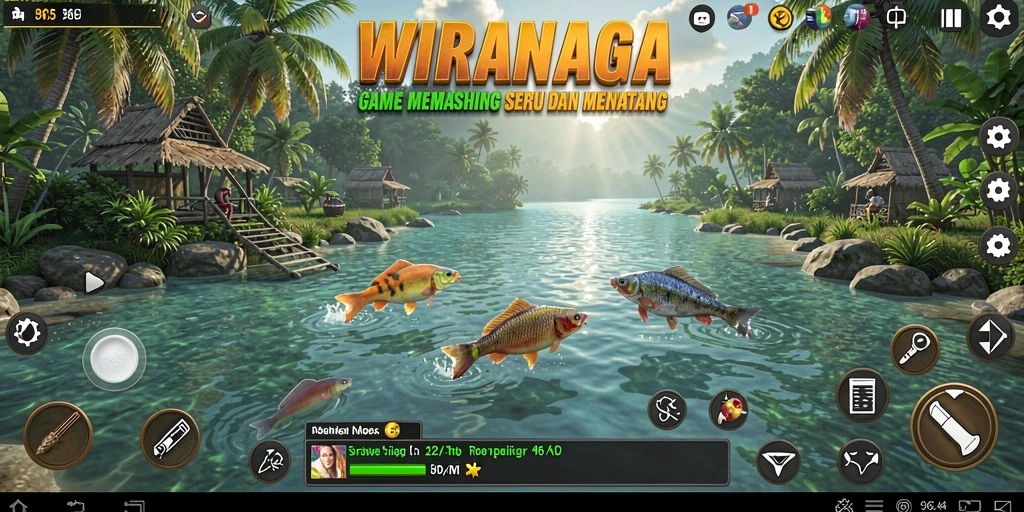 Tangkapan ikan yang megah dalam WIRANAGA.